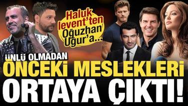 Haluk Levent'ten Oğuzhan Uğur'a... &Uuml;nl&uuml; olmadan &ouml;nce yaptıkları meslekler ortaya &ccedil;ıktı!