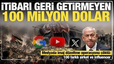 Katliam g&ouml;lgesindeki İsrail'in 100 milyon dolarlık medyada imaj d&uuml;zeltme operasyonu &ccedil;&ouml;kt&uuml;