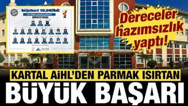 Parmak ısırtan başarı: Kartal AİHL YKS'ye damga vurunca &ccedil;ılgına d&ouml;nd&uuml;ler!