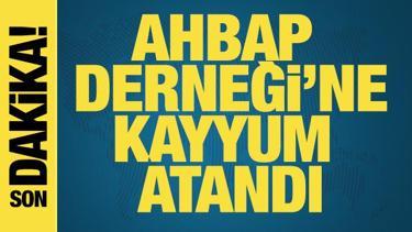 AHBAP Derneği'nin y&ouml;netimine Kayyum atandı