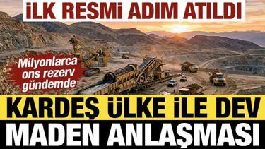 Altın madenciliğinde T&uuml;rkiye-Azerbaycan ortaklığı! Milyonlarca ons rezerv g&uuml;ndemde