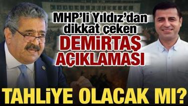 Selahattin Demirtaş&rsquo;ın akıbeti merak ediliyordu! MHP'den dikkat &ccedil;eken a&ccedil;ıklama geldi