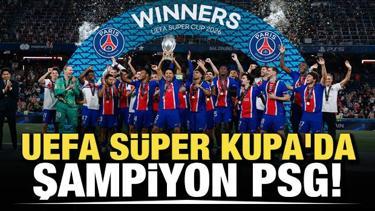 UEFA S&uuml;per Kupa'da şampiyon PSG!