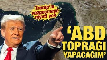 Donald Trump skandal H&uuml;rm&uuml;z a&ccedil;ıklamasını yineledi: ''ABD toprağı ilan edeceğiz''