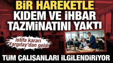İstifa kararı Yargıtay'dan geldi: Bir e-posta kıdem ve ihbar tazminatını yaktı