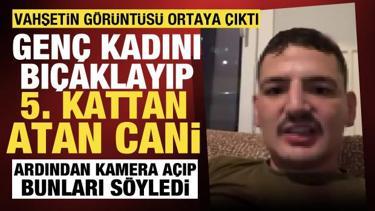 Kayseri&rsquo;de dehşet! Gen&ccedil; kadını bı&ccedil;aklayıp 5. kattan attı, ardından kameraya konuştu