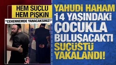 ABD'de pedofili operasyonu: Yahudi haham otelde kelep&ccedil;elendi!