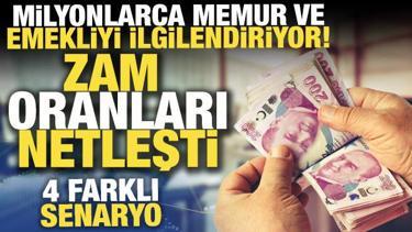  Memur ve emeklinin 2027 Ocak zammı i&ccedil;in d&ouml;rt farklı senaryo netleşti