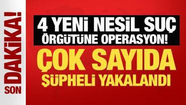 Son Dakika... 4 yeni nesil su&ccedil; &ouml;rg&uuml;t&uuml;ne operasyon: 32 kişi yakalandı