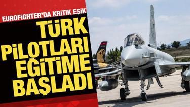 T&uuml;rkiye&rsquo;nin Eurofighter hamlesinde kritik eşik: Pilot eğitimleri başladı