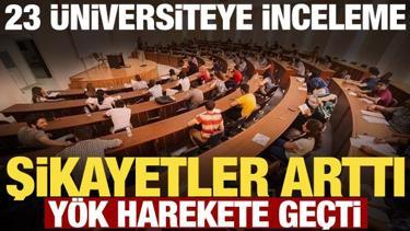 Y&Ouml;K d&uuml;ğmeye bastı! 23 vakıf &uuml;niversitesi mercek altında