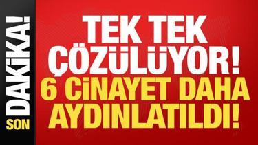 Adalet Bakanı G&uuml;rlek duyurdu: 6 faili me&ccedil;hul cinayet daha aydınlatıldı