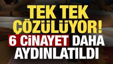 Adalet Bakanı G&uuml;rlek duyurdu: 6 faili me&ccedil;hul cinayet daha aydınlatıldı