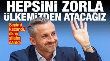 AfD: G&ouml;&ccedil;menleri silah zoruyla sınır dışı edeceğiz