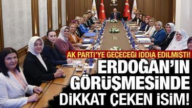 Cumhurbaşkanı Erdoğan partisinin kadın belediye başkanları ile g&ouml;r&uuml;şt&uuml;!
