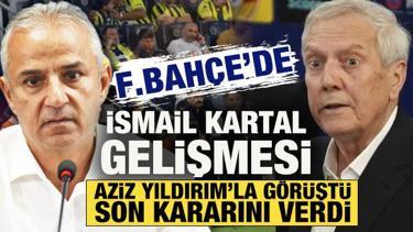 Fenerbah&ccedil;e'de İsmail Kartal gelişmesi! Aziz Yıldırım'la g&ouml;r&uuml;şt&uuml; son kararını verdi