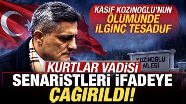 Kozinoğlu soruşturmasında ilgin&ccedil; tesad&uuml;f: Kurtlar Vadisi'nin senaristleri ifadeye &ccedil;ağrıldı