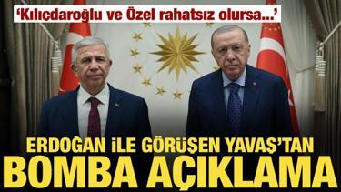 Mansur Yavaş&rsquo;tan dikkat &ccedil;eken Erdoğan a&ccedil;ıklaması
