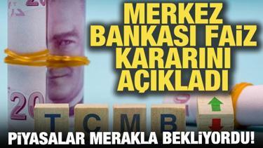 Merkez Bankası faiz kararını a&ccedil;ıkladı