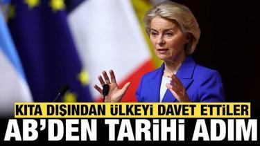 AB tarihinde bir ilk: Kıta dışından &uuml;lke aday olacak!