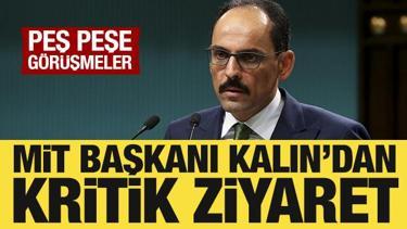 MİT Başkanı İbrahim Kalın Afganistan'ı ziyaret etti