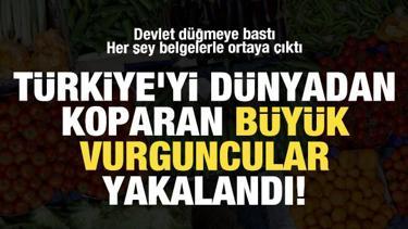 T&uuml;rkiye'yi d&uuml;nyadan koparan b&uuml;y&uuml;k vurguncular yakalandı