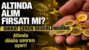 Altında d&uuml;ş&uuml;ş sonrası dikkat &ccedil;eken değerlendirme: Alım fırsatı mı?