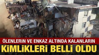 Maltepe'de &ccedil;&ouml;ken binada &ouml;len 2 kişinin kimlikleri belli oldu