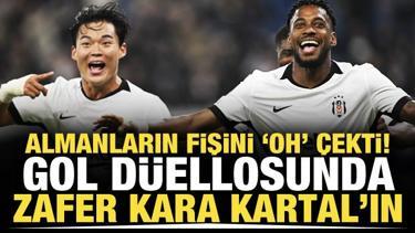 Kartal Avrupa'da y&uuml;ksek u&ccedil;tu! Almanya'dan zaferle d&ouml;nd&uuml;