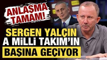 Anlaşma tamam! A Milli Takım'da Sergen Yal&ccedil;ın d&ouml;nemi