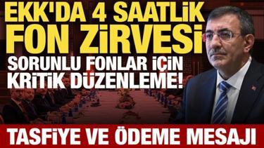 EKK toplandı: Sorunlu fonlarda kritik gelişme! Ara &ouml;demeler i&ccedil;in g&ouml;zler Meclis&rsquo;te