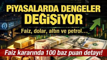 Faiz, dolar, altın ve petrol&hellip; Piyasaları bu hafta ne bekliyor?