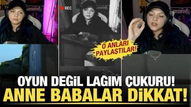 Oyun değil lağım &ccedil;ukuru! Anne babalar dikkat...