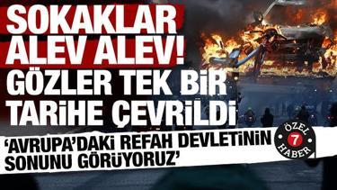 Fransa'da sokaklar alev alev! 5 kasım i&ccedil;in kritik uyarı geldi: Kontrol edilemezse...