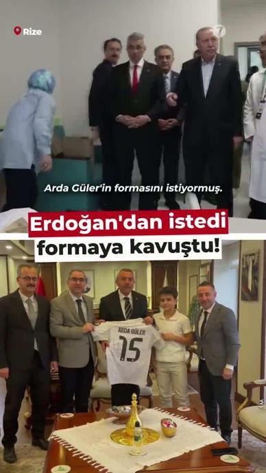 Erdoğan'dan istedi formaya kavuştu!
