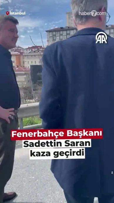 Sadettin Saran trafik kazası ge&ccedil;irdi!