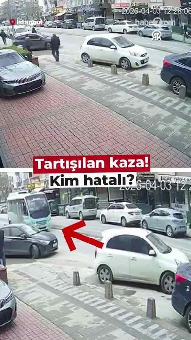 Tartışılan kaza! Kim hatalı?