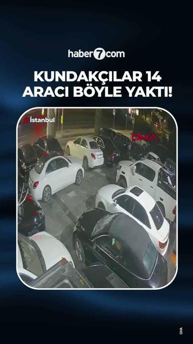 Oto galeriyi kundakladılar!