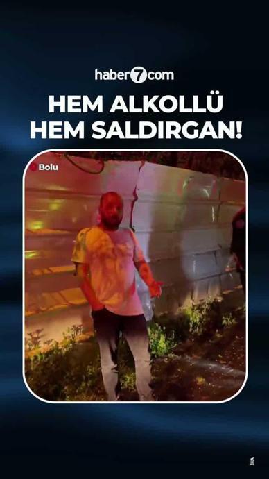 Bolu'da alkoll&uuml; magandalara 259 bin 446 TL ceza!