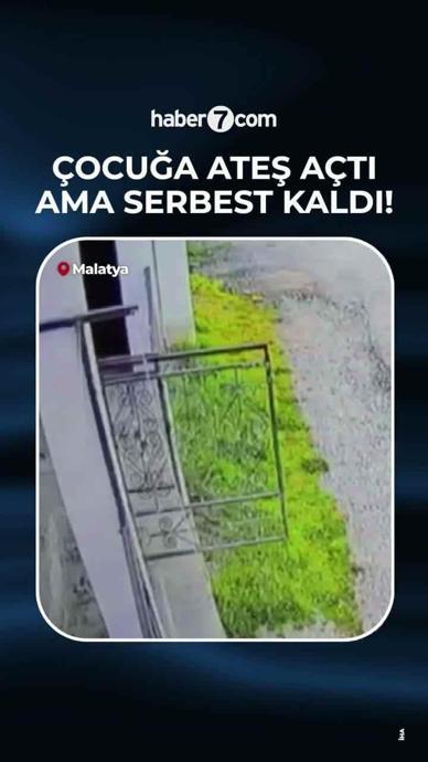 9 yaşındaki bir &ccedil;ocuğa ateş a&ccedil;tı