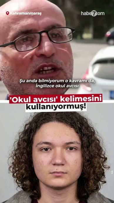 'Okul avcısı' kelimesini kullanıyormuş!