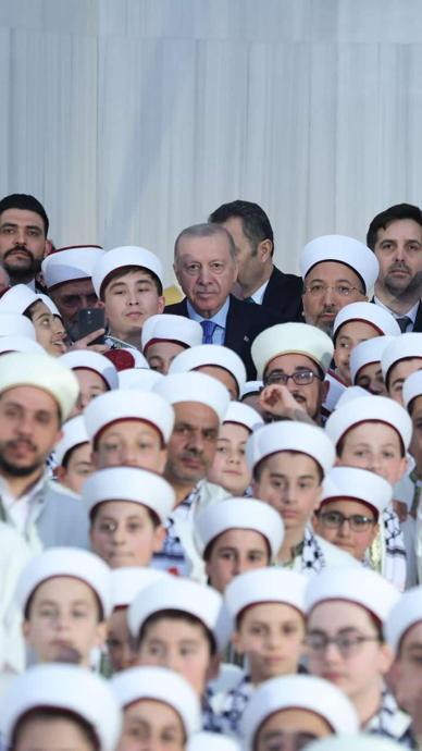 Başkan Erdoğan'dan Kur'an tilaveti!
