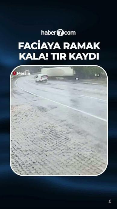 Kaygan yol kazayı getirdi!