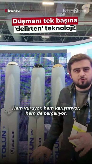 D&uuml;şmanı tek başına 'delirten' teknoloji!