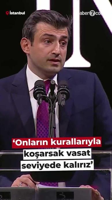 "Onların kurallarıyla oynarsak vasat kalırız"