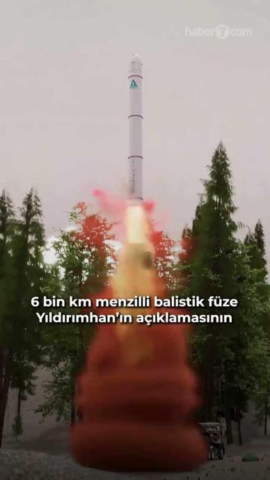 T&uuml;rk f&uuml;zesi Yıldırımhan geniş yankı uyandırdı