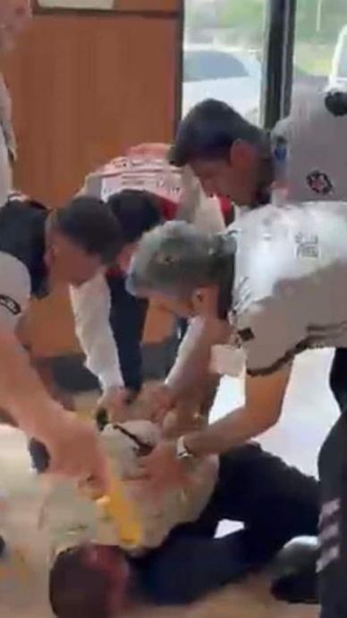 "Silahlı saldırgan" b&ouml;yle paketlendi
