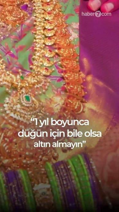 Halka 'altın almayın' &ccedil;ağrısı!