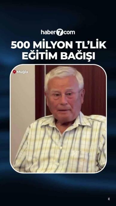 500 milyon liralık binasını eğitime bağışladı!