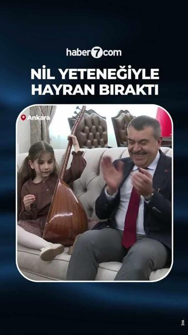  Nil, yeteneğiyle hayran bıraktı.